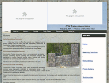 Tablet Screenshot of ctatrades.com